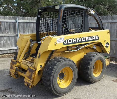 used john deere 250 skid steer parts|john deere skid loader 250.